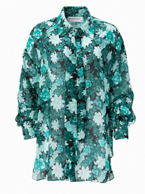 Vassia Kostara shirt one size like new, multicolor
