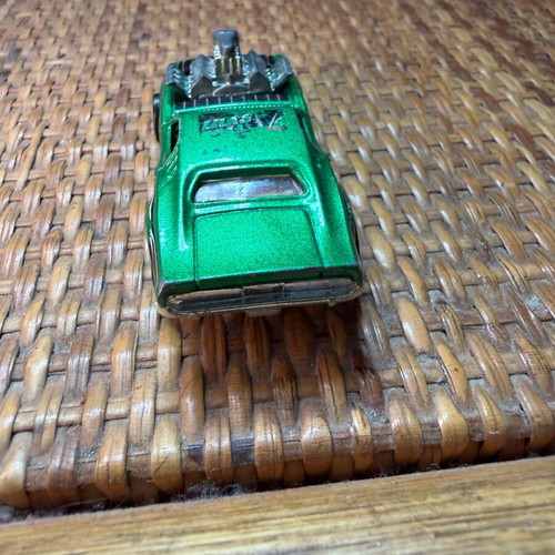 Hot Wheels 1970 Rodger Dodger used die-cast car with "Lila's Bowl-A-Rama" livery
