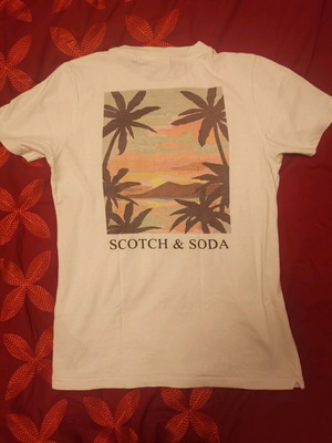 Tshirt Scotch & Soda kids like new, white, for 12 years old