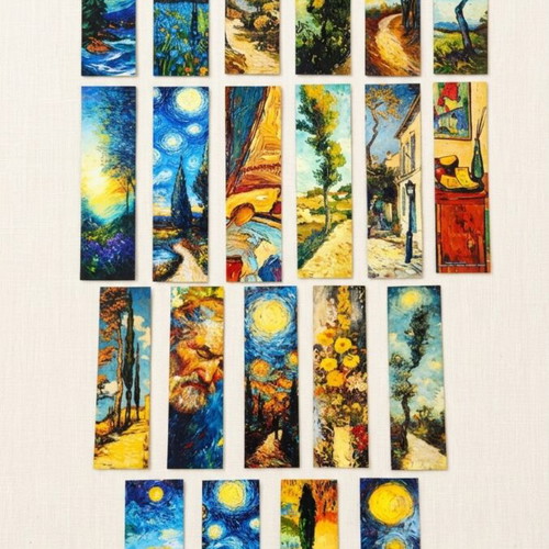 Vincent Van Gogh Bookmarks new, glossy finish