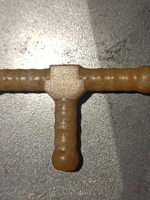 Water pipe triple connector like new, splitter