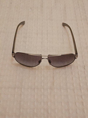 Vogue sunglasses, silver and black frame, modern style