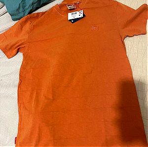 Superdry T-shirt - Small - κοντομαντικο μπλουζάκι πορτοκαλι