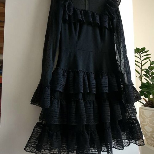 Miss Sixty Lace Dress new, size M, black