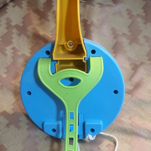 Fisher Price musical rotating mobile used with wind-up mechanism