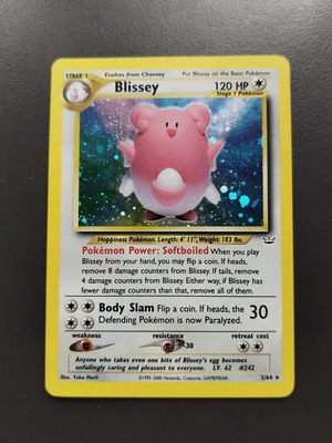 Pokemon TCG Blissey 2/64 Neo Revelation Holo μεταχειρισμένο σε καλή κατάσταση