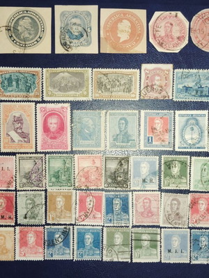 Argentina classic stamp collection, lot