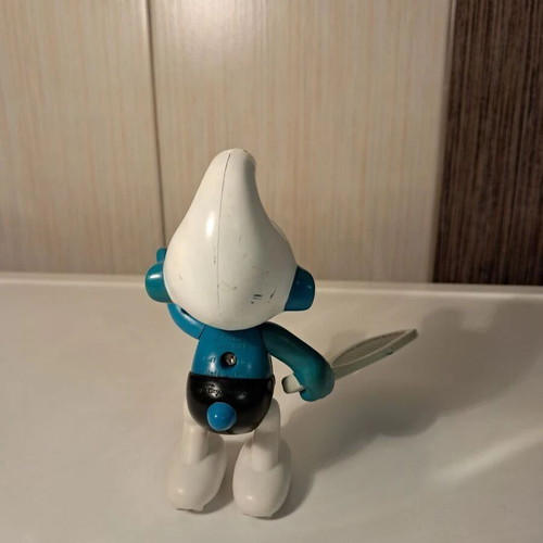 The Smurfs Tennis Smurf McDonald’s Happy Meal Toy 2002 new
