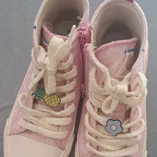 Stitch trainers shoes Zara size 34 like new, pink