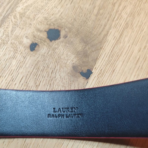 Ralph Lauren belt red like new, small