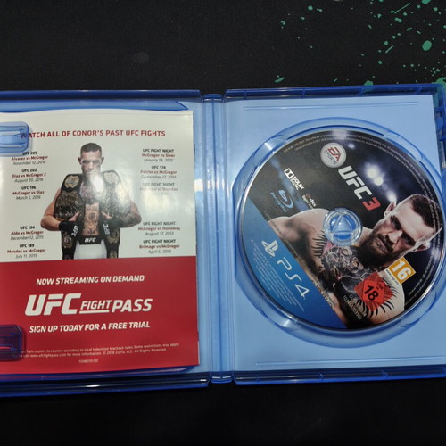 EA Sports UFC 3 PS4 game