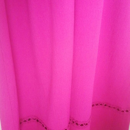 Shein summer dress midi fuchsia like new, size L