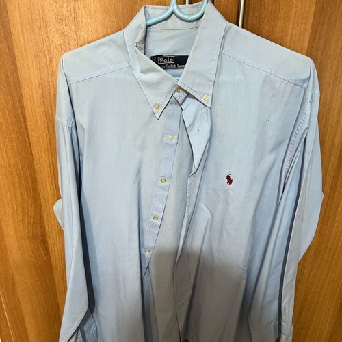 Polo shirt blue used, size XL