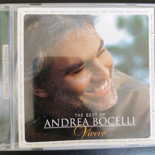 Andrea Bocelli The Best Of Andrea Bocelli Vivere CD used, classical