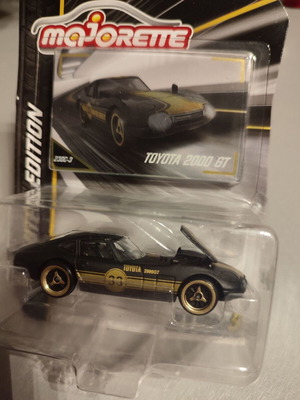 Majorette Limited Edition Toyota 2000 GT καινούργιο