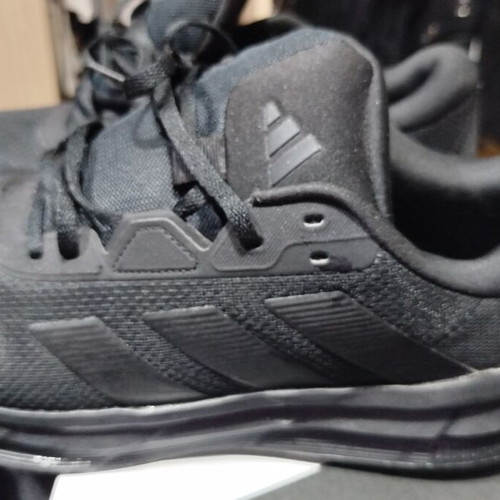 Adidas men's athletic shoes like new with cloudfoam technology black