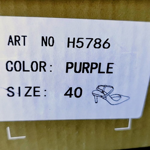 MIA Shoes deluxe collection lilac pumps like new, size 40