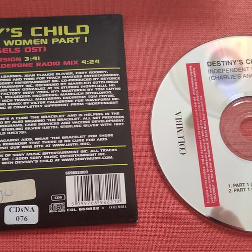 Destiny's Child Independent Women Part 1 CD single used