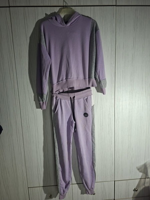 Body Move sports set used, size S, lilac and gray