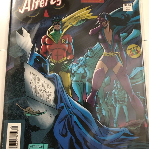 Alter Ego Magazine 94 new, Justice Society, Power Girl, Huntress, Robin, Green Lantern, DC Comics