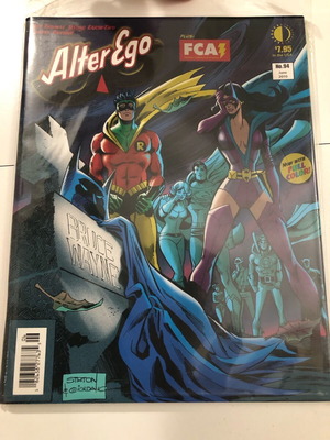 Alter Ego Magazine 94 new, Justice Society, Power Girl, Huntress, Robin, Green Lantern, DC Comics