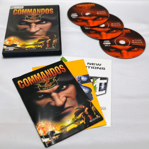 Commandos 2 Men of Courage PC like new, strategy