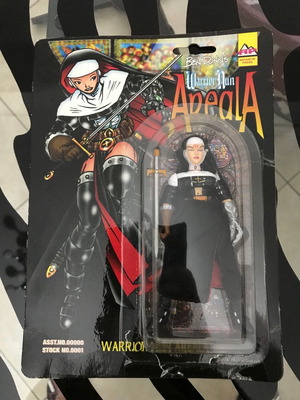 Warrior Nun Areala фигура употребявана от Ben Dunn и Antarctic Press