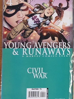 Marvel Comics Civil War Young Avengers & Runaways 2006 used