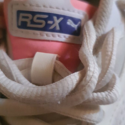 Puma RS-X Soft дамски chunky маратонки като нови, бели с розови детайли