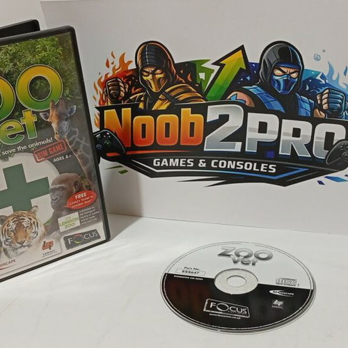 Zoo Vet PC CD-ROM used game for Microsoft