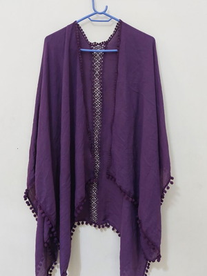 Bpc women's kimono like new, purple, versatile