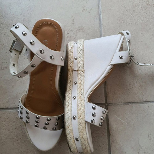 Migato Platforms Like New, Beige, Size 38, High 12.5cm