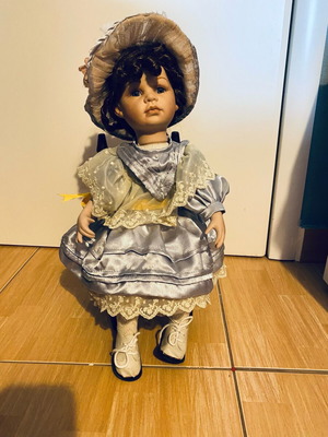 Vintage porcelain doll