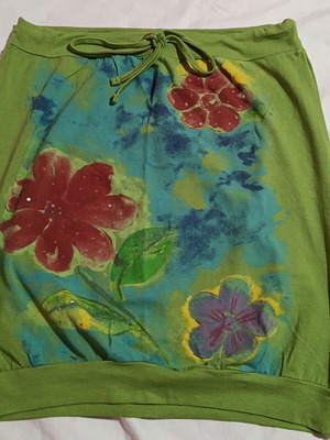 Le Vertige Strapless Top like new, size S/M, green