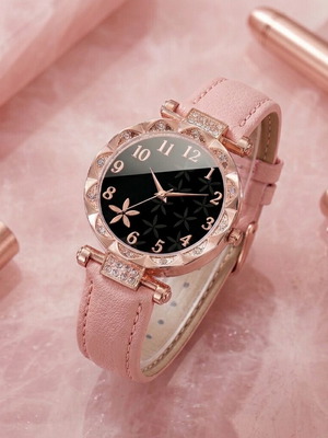 Women's watch new, pink