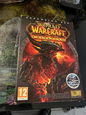 World of Warcraft Wrath of the Lich King κουτί και θήκη μεταχειρισμένα, συλλεκτικό