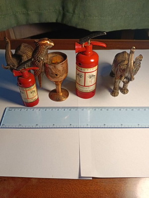 Vintage table lighters used, pack