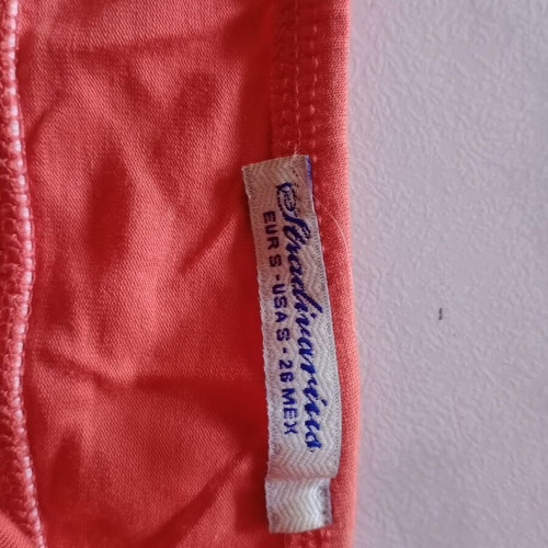 Bralette cotton like new, 3 pieces, small, multicolor and orange