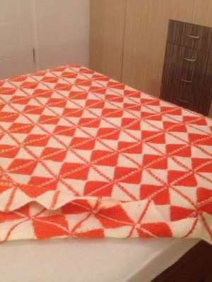 Wool blankets new, set of 4 pieces