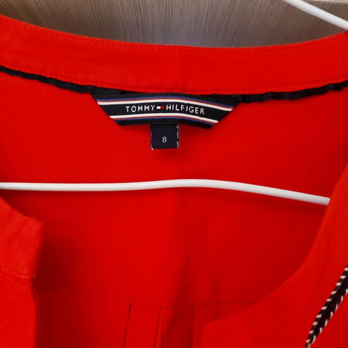 Hilfiger red short-sleeve top M new