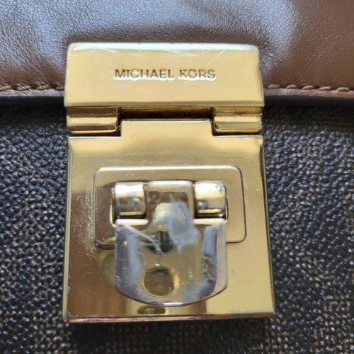 Michael Kors crossbody bag used, tan brown