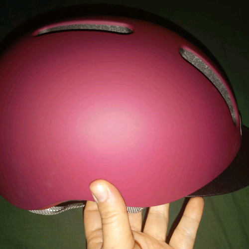 Nutcase Metroride Cycling Helmet L/XL like new, purple/pink