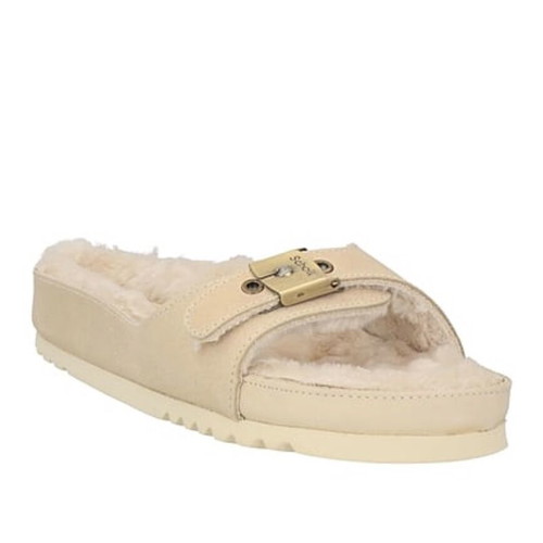 Scholl house slippers size 36 beige new winter