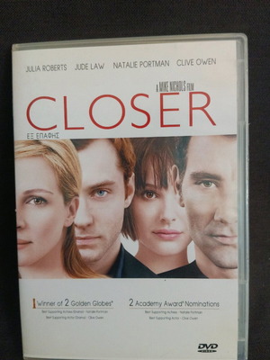 Closer DVD like new