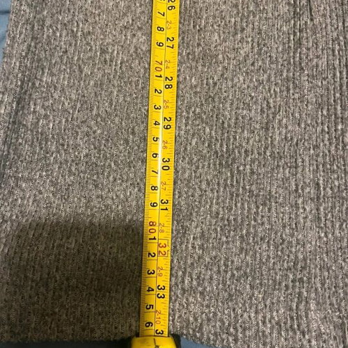 Knitted pants used gray for girls aged 10-12