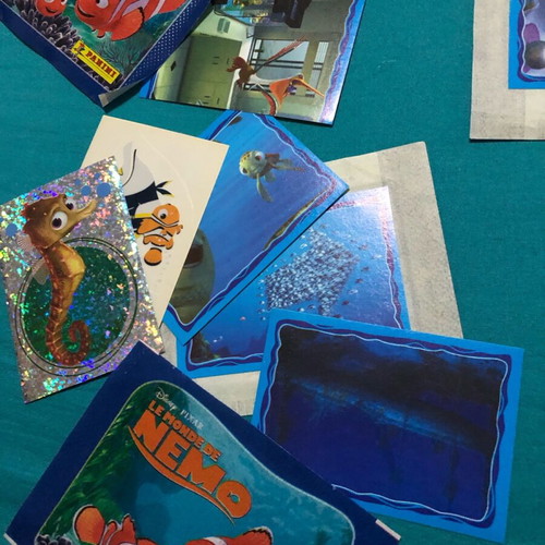 Finding Nemo Panini stickers set 12 sealed packs like new