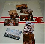  2 Σειρές της Απογευματινής, εκδόσεις "Κ. ΚΟΥΜΟΥΝΔΟΥΡΕΑΣ Ιστορικές πόλεις του ελληνισμού - 16 Reprints (κάθε φάκελο περιέχει 8 φωτογραφίες)