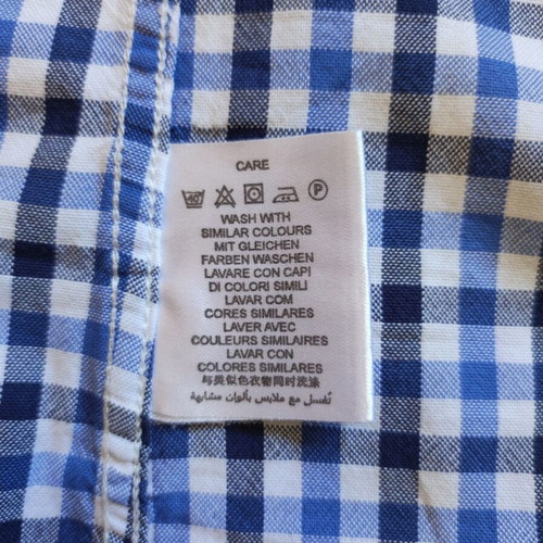 Gant Regular Fit Checked Summer Shirt 2XL