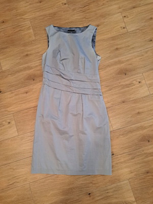 Sisley midi dress gray used with faded area