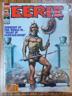 Eerie 122 κόμικ μεταχειρισμένο, αγγλικά
